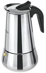IDEAL STORE CAFETERA INOX 2 Tazas