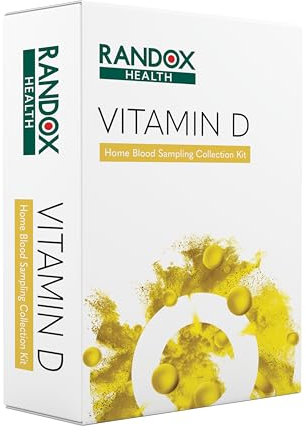 Vitamin D Test | VIT D Deficiency | at-Home Vitamin D Blood Test | Randox Health | Personalised Health Report | Health Results in 2-3 Days | Vitamin D Level Insufficiency