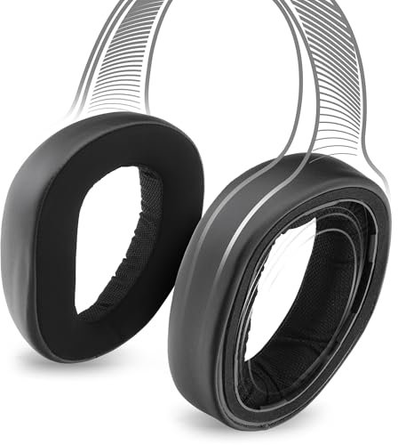 Headset Ersatz Ohrpolster aus Schaumstoff für Sennheiser GSP 500, GSP 550, GSP 600, GSP 670, EPOS GSP 601, GSP 602, H6 Pro Kopfhörer, Headphone Pads, Ohrhörer Polster, Earpads