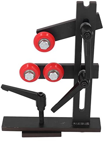 Lunetta per torni in legno, ghisa, buona stabilità, movimento fluido, lunetta in metallo per pezzi con alberi lunghi,Attrezzatura della macchina utensile
