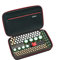 RLSOCO Batterie Organizer Tasche-Taschenhalter für Harte Aufbewahrungsboxen -Hält 120+ Batterien AA AAA C D 9V BT-168 (Batterien und Batterietester sind nicht enthalten)
