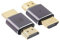 RIIEYOCA 8K&60Hz Adattatore HDMI maschio-maschio Connettore HDMI 2.1UHD Estensore 3D Supporto 8K@60Hz / 4K@120Hz, confezione da 2 pezzi
