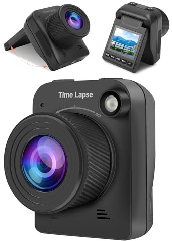 4K 32MP Zeitrafferkamera, Outdoor BAU/Pflanze/Wetter/Leben, Outdoor BAU Vollfarb Zeitrafferkamera mit 2,0 Zoll LCD Bildschirm, Makroaufnahmen, IP66 Wasserdicht