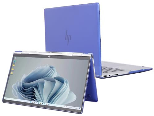 mCover Case ONLY Compatible for 2023~2024 15.6 HP Envy x360 15-FE0000 (Intel CPU) / 15-FH0000 (AMD CPU) Series Laptop (NOT Fitting Any Other HP Models) - Blue