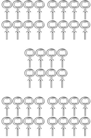 Darmlly Lot de 40 décapsuleurs en métal - Décapsuleur DIY