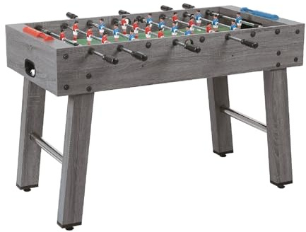 KICKERTISCH TISCHKICKER Soccer GRAU - Safety-TELESKOPVERSION