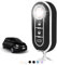 TOOMUME Cover Chiave, Guscio Chiave Adatto per Fiat 500 Punto Bravo Brava Panda Abarth Doblo Ducato Idea Linea Ulysse Tipo Lancia Ypslon Delta Musa, Custodia Chiavi Telecomando Copri Chiavi - Flip Key