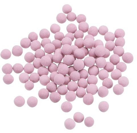 sourcing map Tonkiesel, 3–5 mm, 0,1 kg, rosa Gartenkugeln für Hydrokultur-Anbau, Vasenbedarf, Bonsai-Dekoration