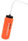 LOVIVER Bouteille d'Eau de Sport, Bouteille à Presser 1L, Bouilloire avec Longue Paille, Tasse d'Eau pour Course à Pied, Vélo, Football, Orange