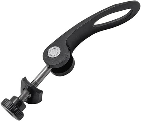 Collier de serrage rapide pour selle de vélo - Vis de selle polyvalentes - Pièce de rechange compacte pour vélo d'extérieur