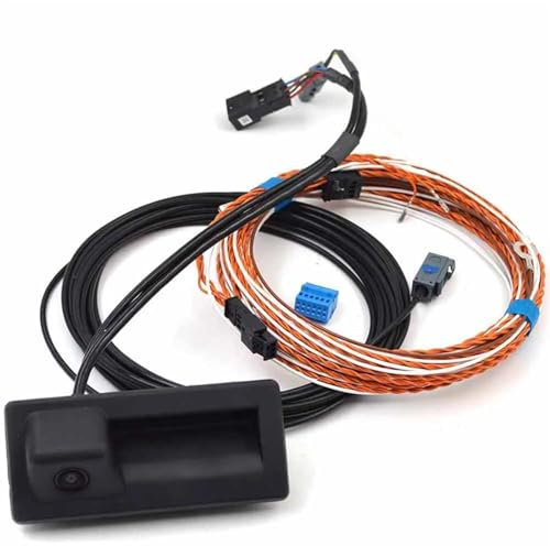 LIANGYIMEI Auto Rückfahrkamera Für A-UDI A4 B9 Auto-Rückfahrkamera-Zubehör Für Kofferraumgriff Mit Führungslinie 3V0827566L 3V0 827 566 L Rückfahr Parkplatz Kamera(1set)