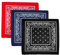 3 Stück bandana,bandana damen,halstuch Polyester rot,tuch bandanas,red rotes biker,für halstücher kinder trachtentuch,halstuc hat,herren kariert,kopftuch nickituch,nickitücher premium(55 X 55 Cm)