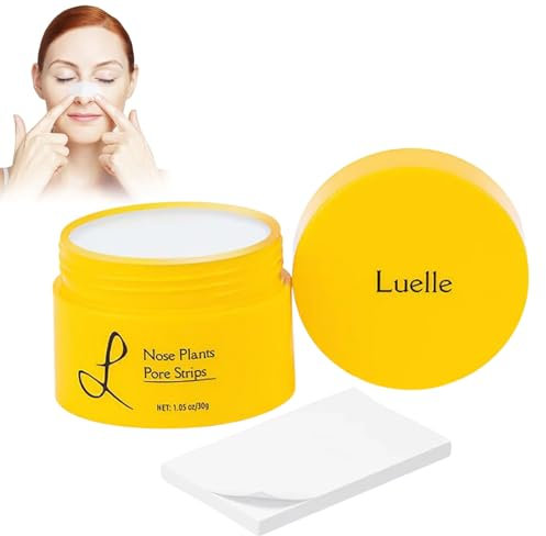 60 PCS Pore Strips,Deep Cleansing Pore Strips Deep Cleansing,Blackhead Mask for Nose & Face,Black Head Remover Peel off Mask for All Skin Types,Nose Plants Pore Cleanser Purifying Face Mas