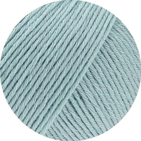 LANA GROSSA Cotton Wool | Klassisches Schurwollgarn mit Baumwolle | Handstrickgarn aus 53% Schurwolle (Merino extrafein) & 47% Baumwolle | 50g Wolle zum Stricken & Häkeln | 195m Garn FB 32