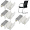 8 Stück Stuhlgleiter Freischwinger Mit Filz Set,Filzgleiter Für Schwingstühle,Filzgleiter Für Freischwinger,Schwingstuhl Gleiter Für Schützen Sie Fliesenböden Holzböden Und Reduzieren Sie Lärm