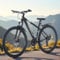 BSTSEL 24/26/27.5/29 Inch Mountain Bike Aluminum Frame with Front Suspension Fork Mountain Bicycle 21 Speeds with Dual Disc-Brake Suitable for Over 18 Years (27.5 Inch Black)
