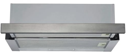 PKM Einbau-Dunstabzugshaube, ausziehbar UBH6002-AH - silber