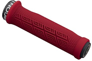 Ergon GDH Lenkergriffe perfekt für MTB, Gravity, Downhill und Enduro, Chili Red, Standard