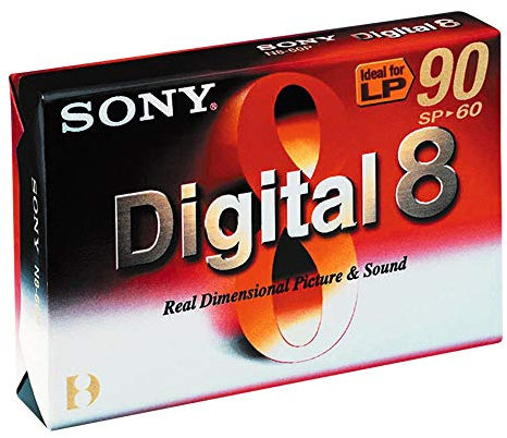Sony - 8MM-Camcorder Kassette, Digital 8-Format, 60 Minuten