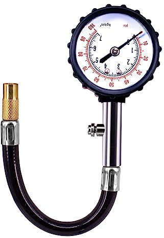 Reifendruckprüfer Tragbare Präzision Reifendruck Messgerät Manometer Für Fahrrad Autoreifen