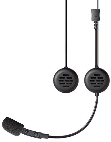 Midland BT GO Jet Gegensprechanlage Motorrad Bluetooth Plug & Play, Schwarz Midland