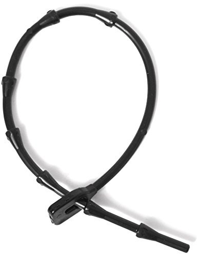 White Hinge 10x Soft Rubber 12 Adjustable Tree Tie for Saplings Shrubs Bushes Plant Crop Training