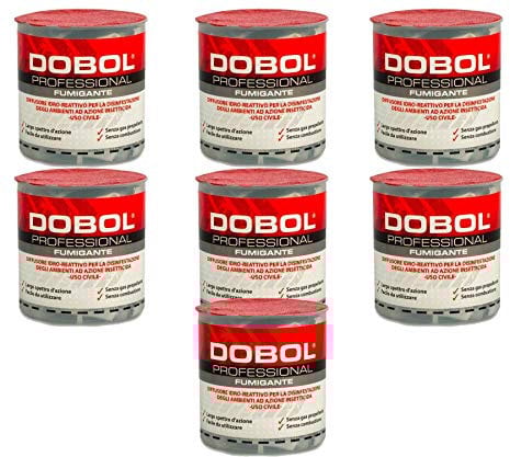DOBOL N.7 x FUMIGANTE 20g INSETTICIDA ANTITARLO, TARLO del Legno, TARLIX, Terme