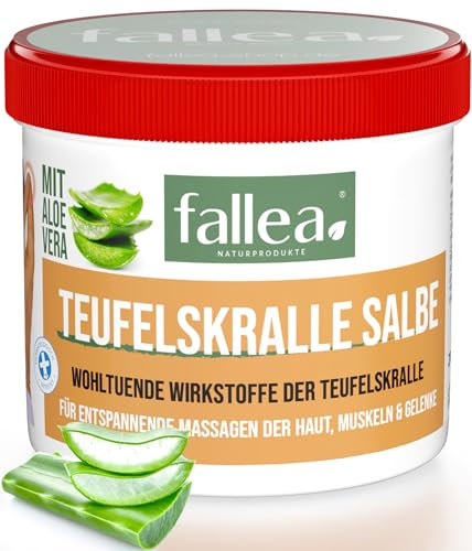 Teufelskralle-Balsam mit Aloe-Vera Unparfümiert | Gut Für Muskeln & Gelenke | Teufelskralle-Creme | Teufelskralle-Salbe | 200 ml