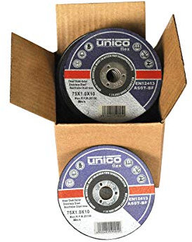 50 Stück Trennscheibe Ø 75mm, 10mm Aufnahme. Geeignet für Stahl Edelstahl Inox Metall etc.