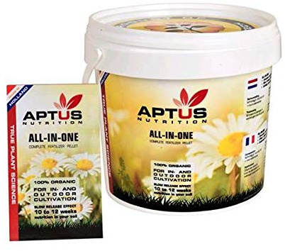 Aptus All-In-One 100 g – Volldünger für Hauspflanzen, Gemüsegärten, Rasen