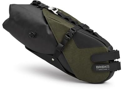 Brooks England Uni-Erwachsene Scape Seat Bag Fahrradsattelpackungen, Mud Green, One Size