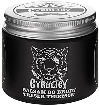 Cyrulicy Bart Balsam Bart Conditioner 50 ml I Bartbalsam Männer Bartwuchsmittel männer Creme Beard Balm Premium Bartpflege I Bartwachstums mittel I Tiger Trainer