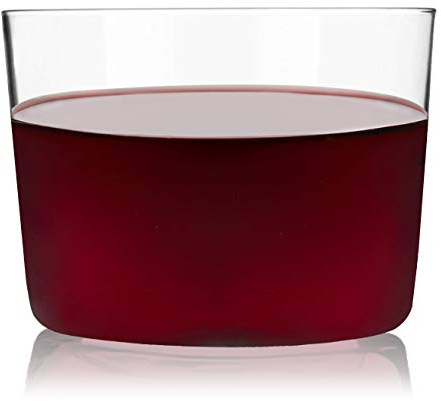 Libbey Café Petite Rocks Glasses Set of 8, Dishwasher Safe Old Fashioned Cocktail Glasses, Highball Glass Set for Casual Gatherings, Dinner Parties