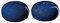 ASA 27390119 SAISONS midnightblue Salz-/Pfefferstreuerset im GK (1 Set)