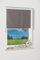 K-home Thermorollo Verdunklungsrollo ohne Bohren Grau B35 x H150 cm
