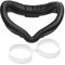 SUPERUS Face Cover Pad & Glasses Spacer Compatible with Oculus/Meta Quest 2 Accessories, Enhanced Comfort, and Prevent Your Glasses from Scratching VR Lenses (White)