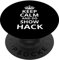 Retro-Show-Hack-Design Keep Calm and Do Show Hack PopSockets mit austauschbarem PopGrip