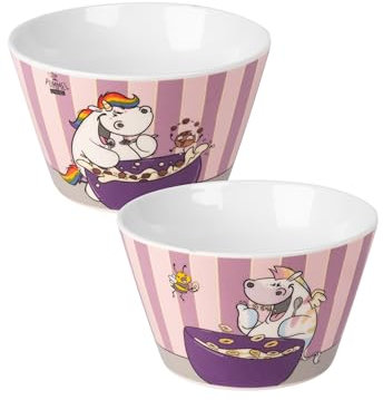 United Labels Pummel & Friends Schüssel - Müsli - Müslischüssel Schale aus Keramik 500 ml