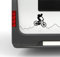 Mountainbiker Typ1 ca 40cm Fahrrad Bike Rad Radfahren Uphill Downhill Wohnmobil Wohnwagen Aufkleber Womi Wowa