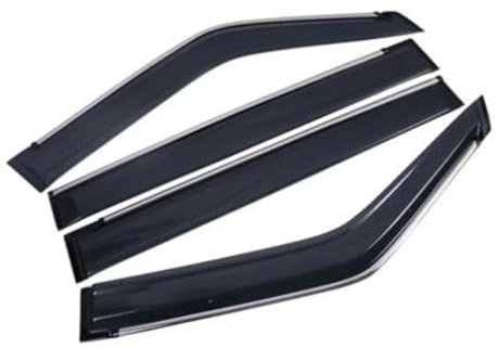 DryiC Autofenster Windabweiser Für Skoda Yeti 2014–2019 Autofenster-Sonnenschutz, Regenschutz, Visier, Schutz, Deflektor