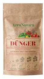 AgraNatura - Concime 'Frutta e Verdura Gustosa' - Fertilizzante per Piante Fiorite, Verdi, Pomodori, Peperoni e Cetrioli