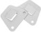 ABOOFAN 1 Satz Wandventilatorhalterung Fan-Zubehör Wandventilator-Montageteil Wandventilator-Montagehalterung Wandventilatoren montieren Lüfterteil Lüfterversorgung Rostfreier Stahl Silver