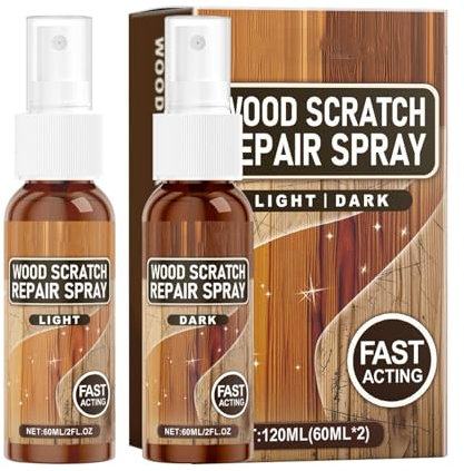 Holzmöbel Reparaturset, Natürlicher Glanz Entfernt Kratzer Bodenpolitur und Restaurierer, Boden Reparatur Kit, Boden Renovierung und Reparaturmittel für Kratzer, Füllen von Dellen und