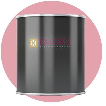 Tadessi Innenfarbe Pink - Pfirsich - abwaschbare Wandfarbe matt - Dispersionsfarbe - Geruchsarm und Lösemittelfrei - 5 Liter Gebinde