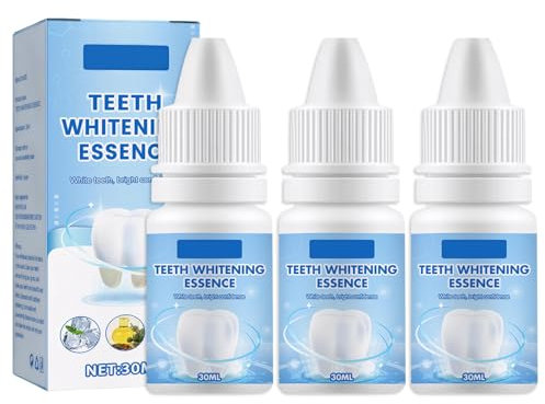 3 pezzi di vernice dentata bianca con denti bianchi bianchi per ottenere denti bianchi sbiancanti, colore dei denti bianco sicuro e delicato, rimuove efficacemente macchie di caffè, macchie di tè