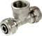 Klemm T-Stück Varianten Verbundrohr PEX PE-X Klemmringverschraubung Fittings IG (25x3/4x25)