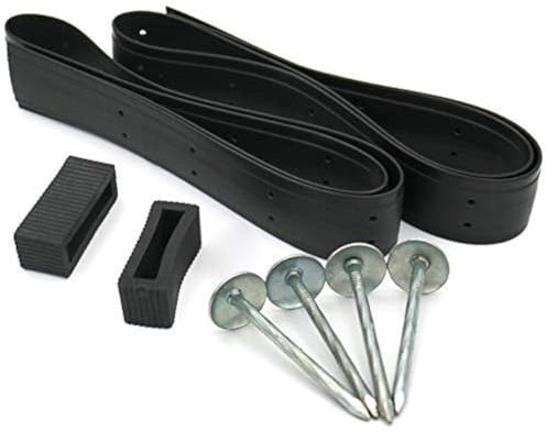 KINGLAKE 2 Pièces 90 cm Attache pour Arbre Fruitier, Attache Tuteur Arbre Résistantes, Sangle pour Arbre Réglables, Lien Tuteur Arbre avec Boucle pour la Prise en Charge des Arbres Arbustes