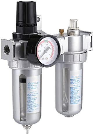 SFC300 3/8 pulgadas Filtro del compresor de aire regulador de la humedad del agua Trampa de limpieza Separador herramienta