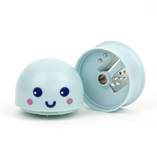 Gift Republic - Jellyfish Spiralschneider Gemüse | Quallen Schäler aus Kunststoff | Küchengeschenk Gemüse Schneider | Zucchini Schneider | Gemüsenudeln | Geschenk für Weihnachten, Geburtstag