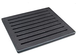 GRILLROSTPROFI Ascherost - Feuerrost - Kohlerost - Kaminrost in Premium-Qualität- Gusseisen, 19,7 x 22 cm für SPARTHERM